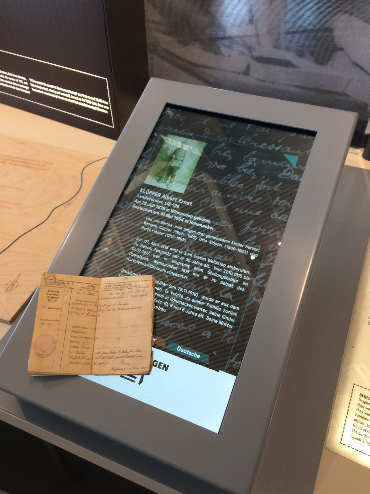Das interaktive digitale Medium zur Erinnerung an die Zeitzeugen des HWK