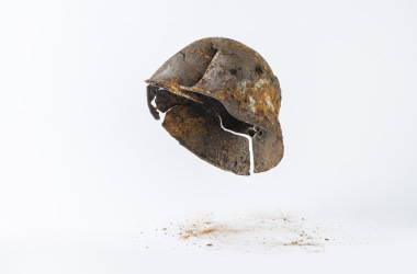 Deutscher Helm im Winterbergtunnel gefunden - Elias Siebert