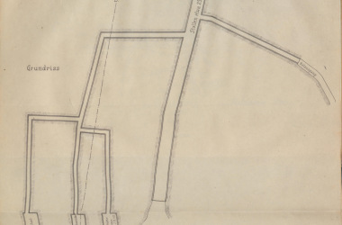 Plan des Winterbergtunnels - GLA Karlsruhe