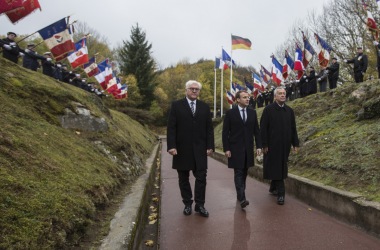 Inauguration of the Franco-German Great War Historial - 10 November 2017