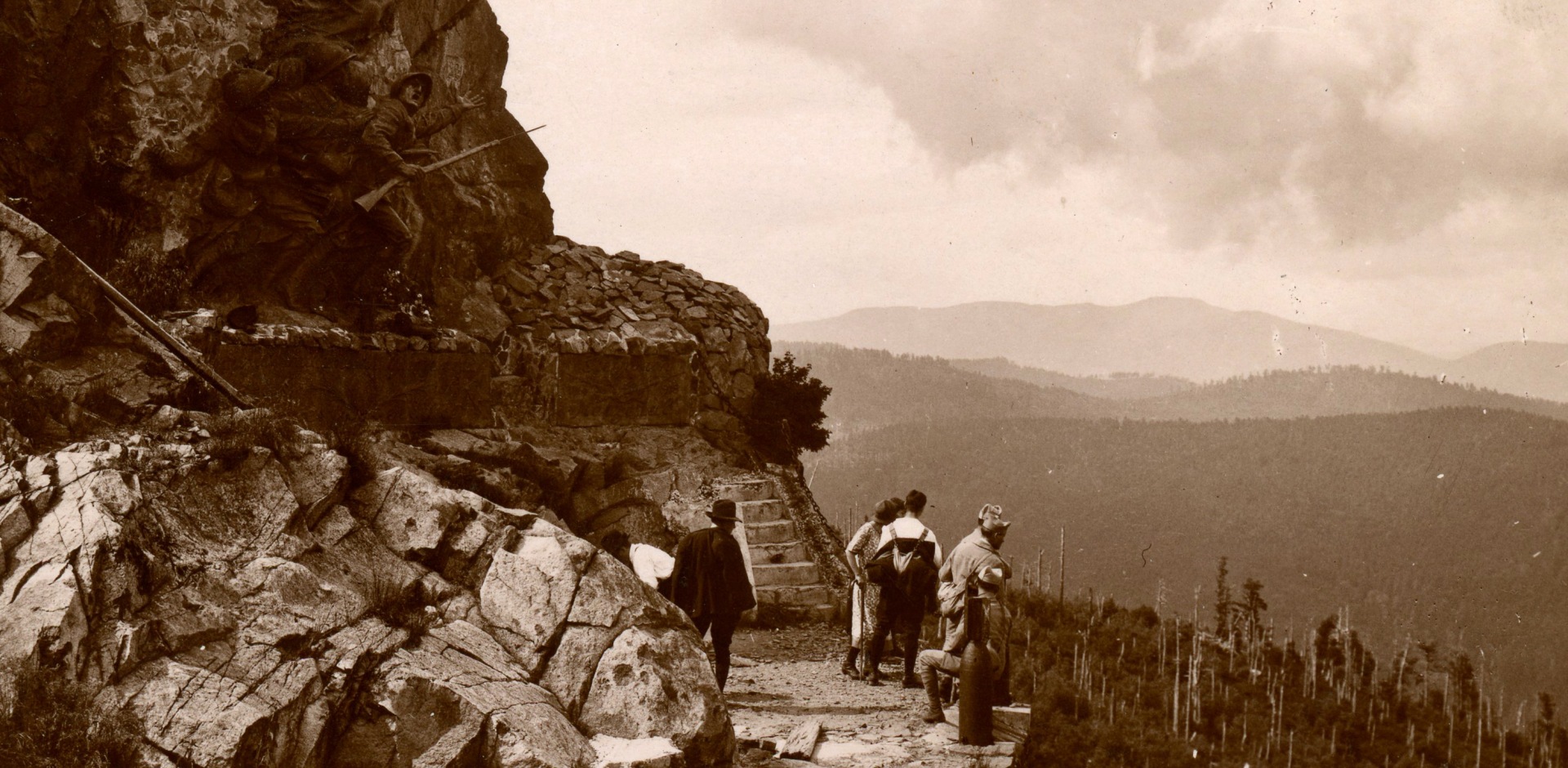  Visitors to the Hartmannswillerkopf